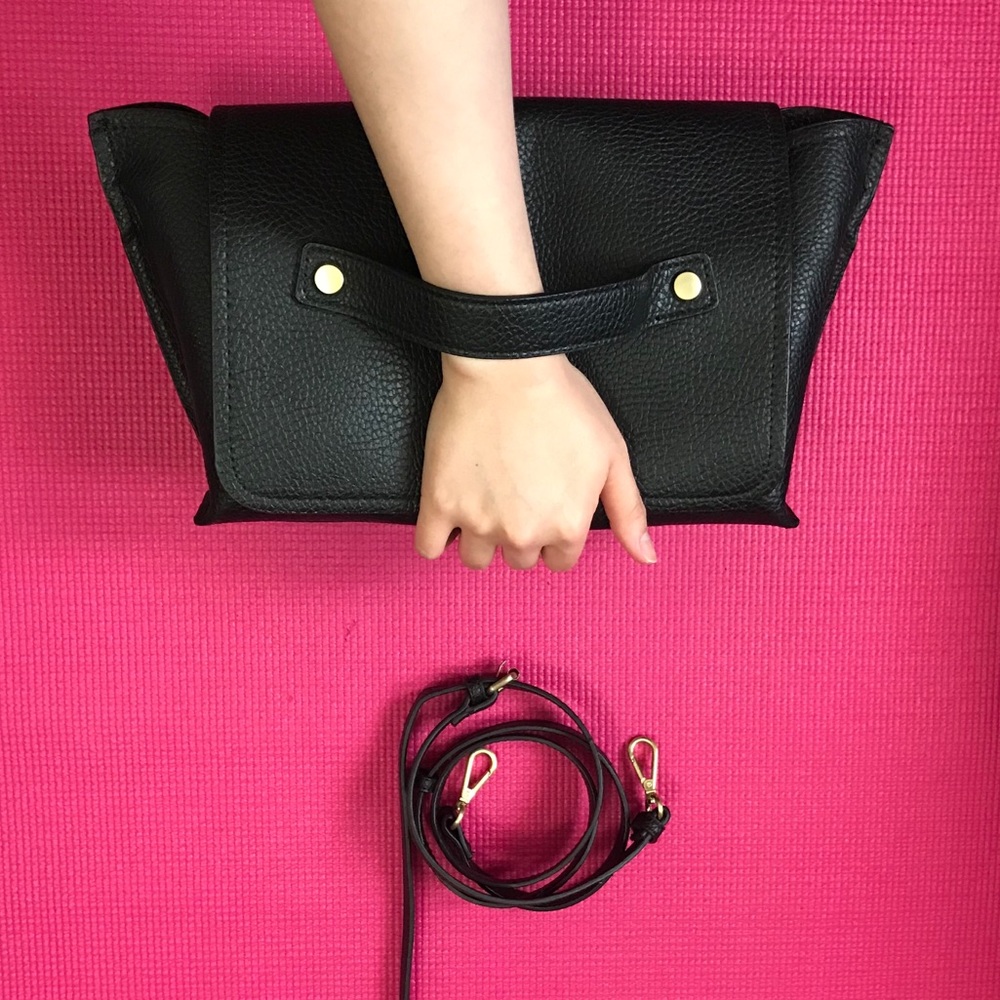 Zara TRF clutch/messenger crossbody bag purse